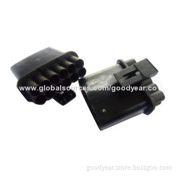 Injection Molds for Connector, 1 x 8 Mold Cavity, 500,000 Shots Lifespan